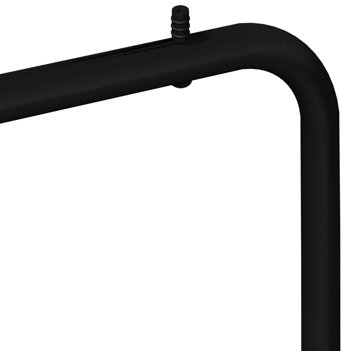 Clothes Rack with Storage White and Black 113 x 40 x 157.5 cm