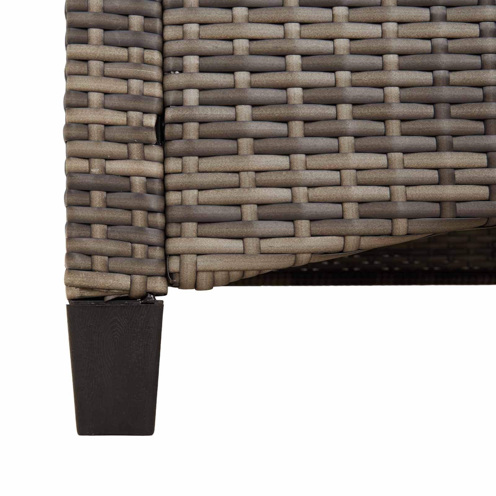 Garden Bench with Pillow Grey and Dark Grey 105 x 60 x 112 cm