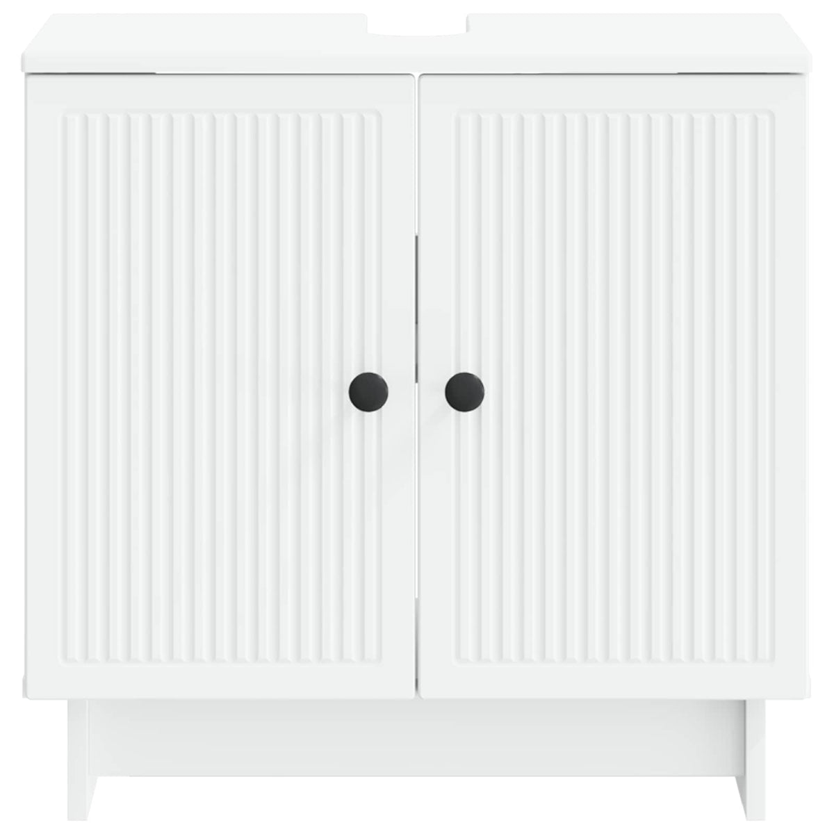 Bathroom Sink Cabinet UTRECHT White 59.5 x 31.5 x 59 cm