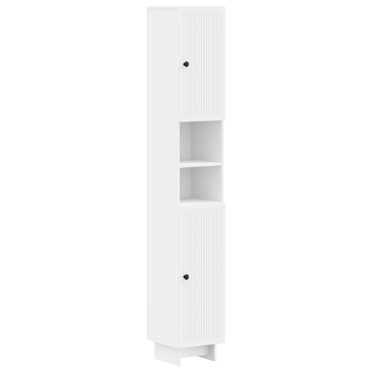 Bathroom Cabinet with Open Shelf EDE White 30 x 31 x 190 cm