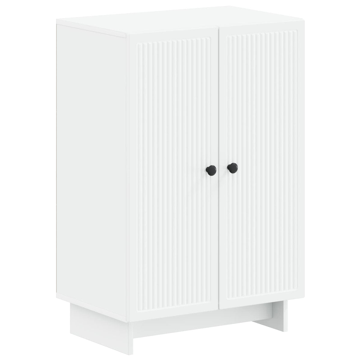 Shoe Cabinet EDE 59.5 x 39.5 x 90 cm Engineered Wood White