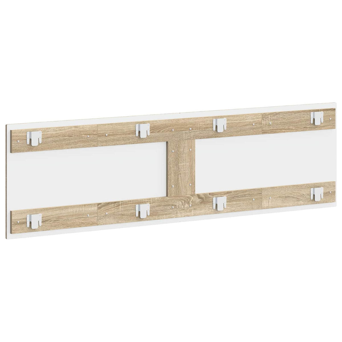 Wall-Mounted Headboard EDE Sonoma Oak Engineered Wood