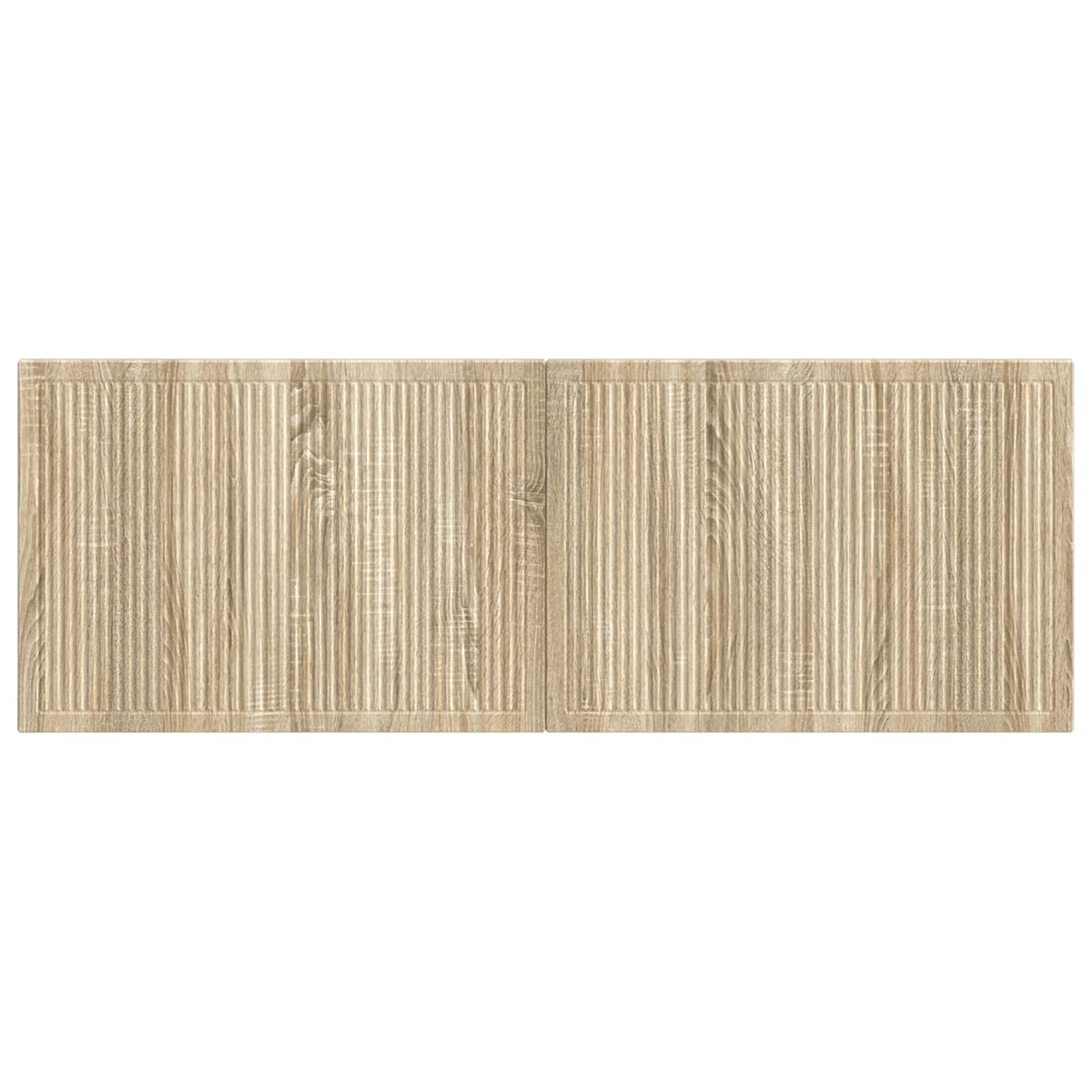 Wall-Mounted Headboard EDE Sonoma Oak Engineered Wood