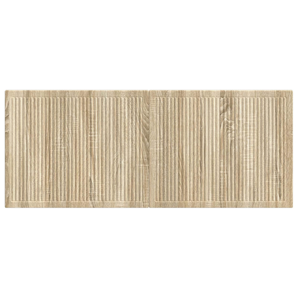 Wall-Mounted Headboard EDE Sonoma Oak Engineered Wood