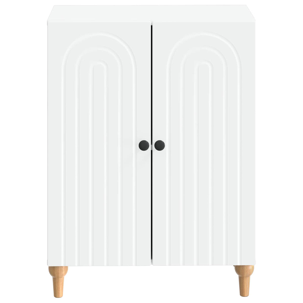 Bathroom Storage Cabinet ALKMAAR White 59.5 x 31 x 80 cm