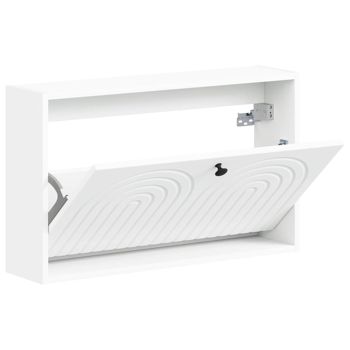 Wall-Mounted Shoe Cabinet ALKMAAR 71 x 17 x 43 cm White