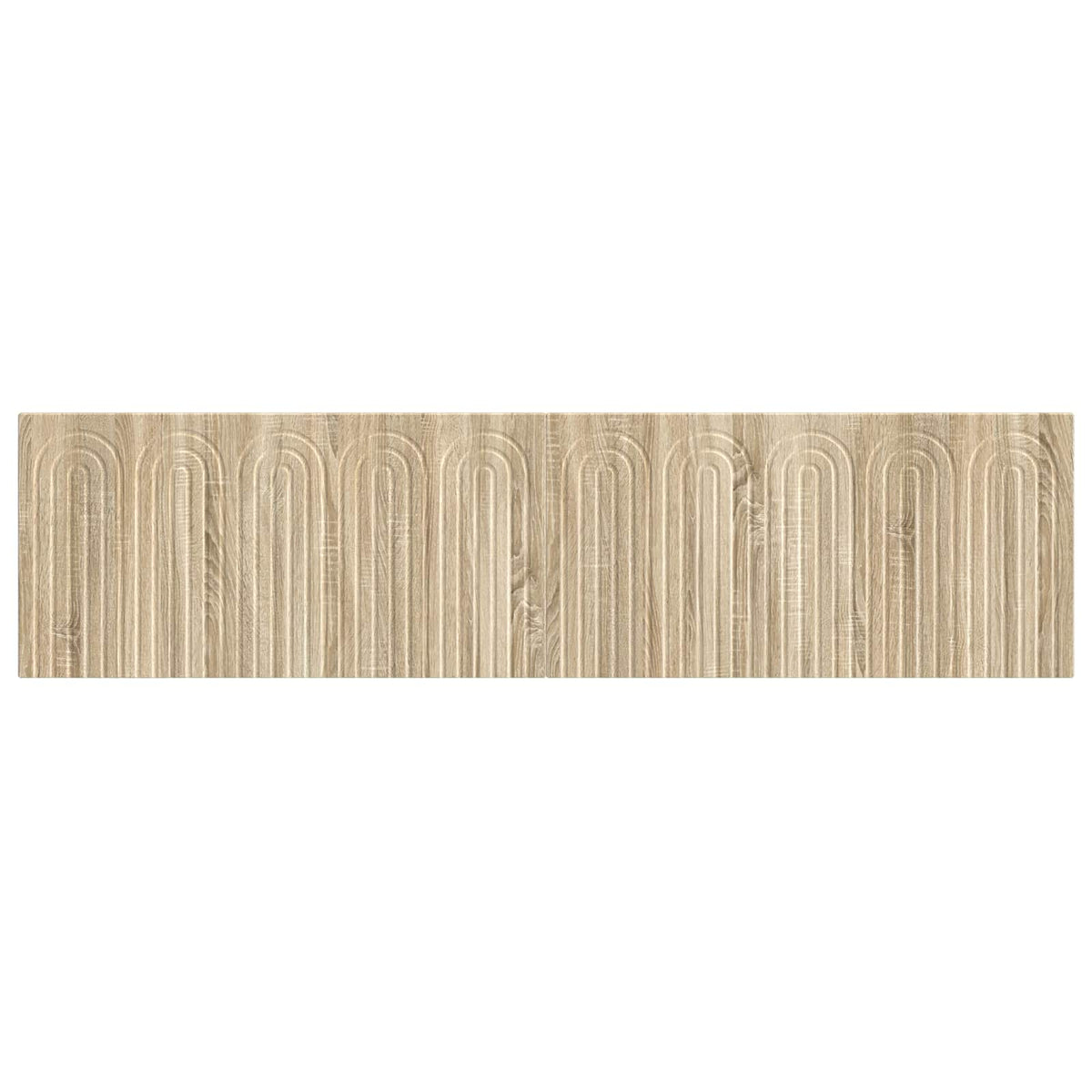 Wall-Mounted Headboard ALKMAAR Sonoma Oak Engineered Wood