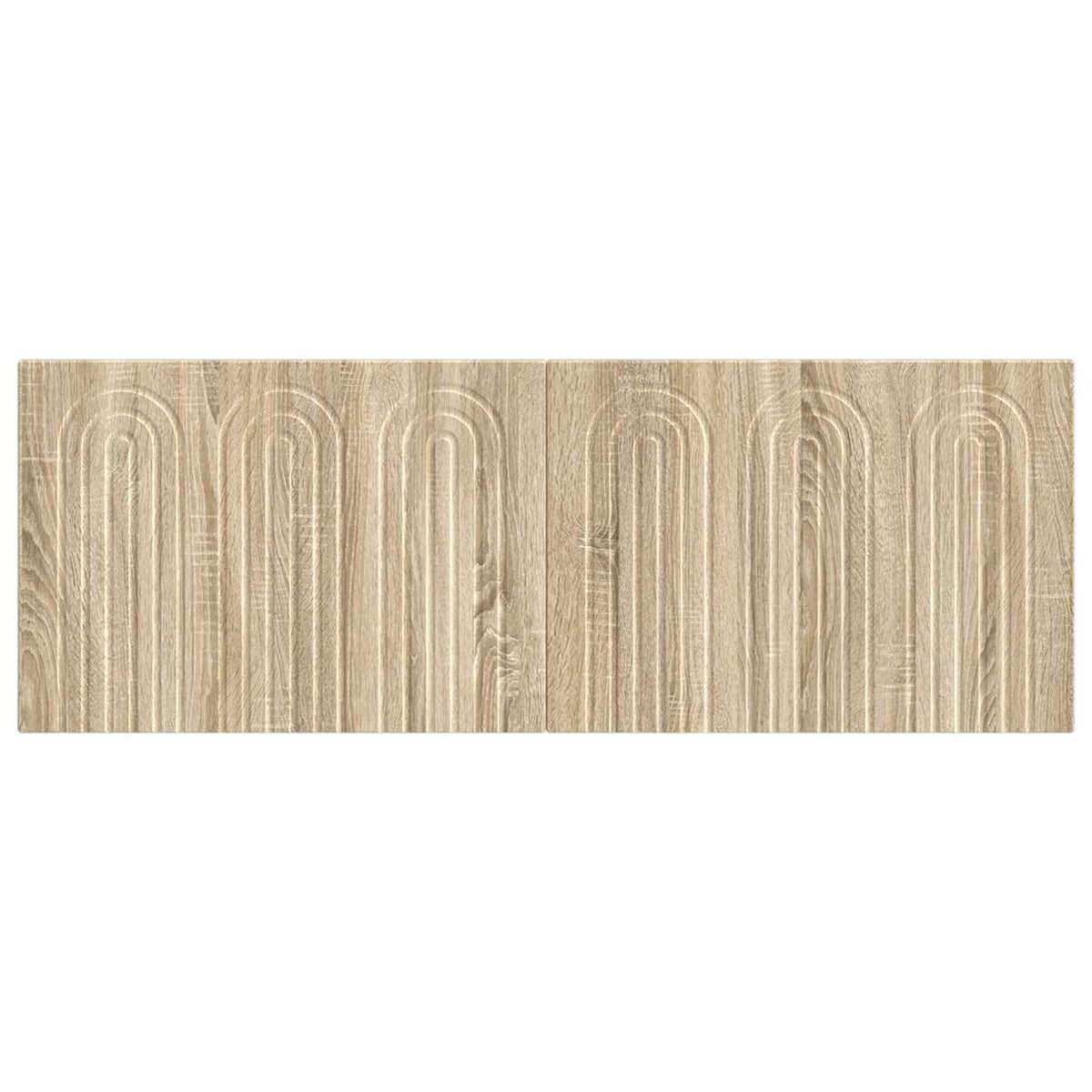 Wall-Mounted Headboard ALKMAAR Sonoma Oak Engineered Wood