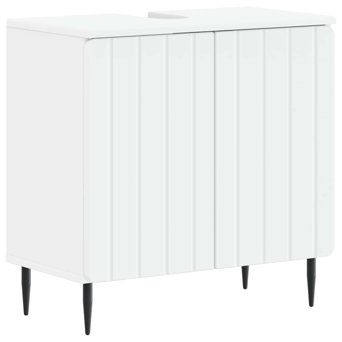 Bathroom Sink Cabinet ZWOLLE White 59.5 x 31.5 x 59 cm