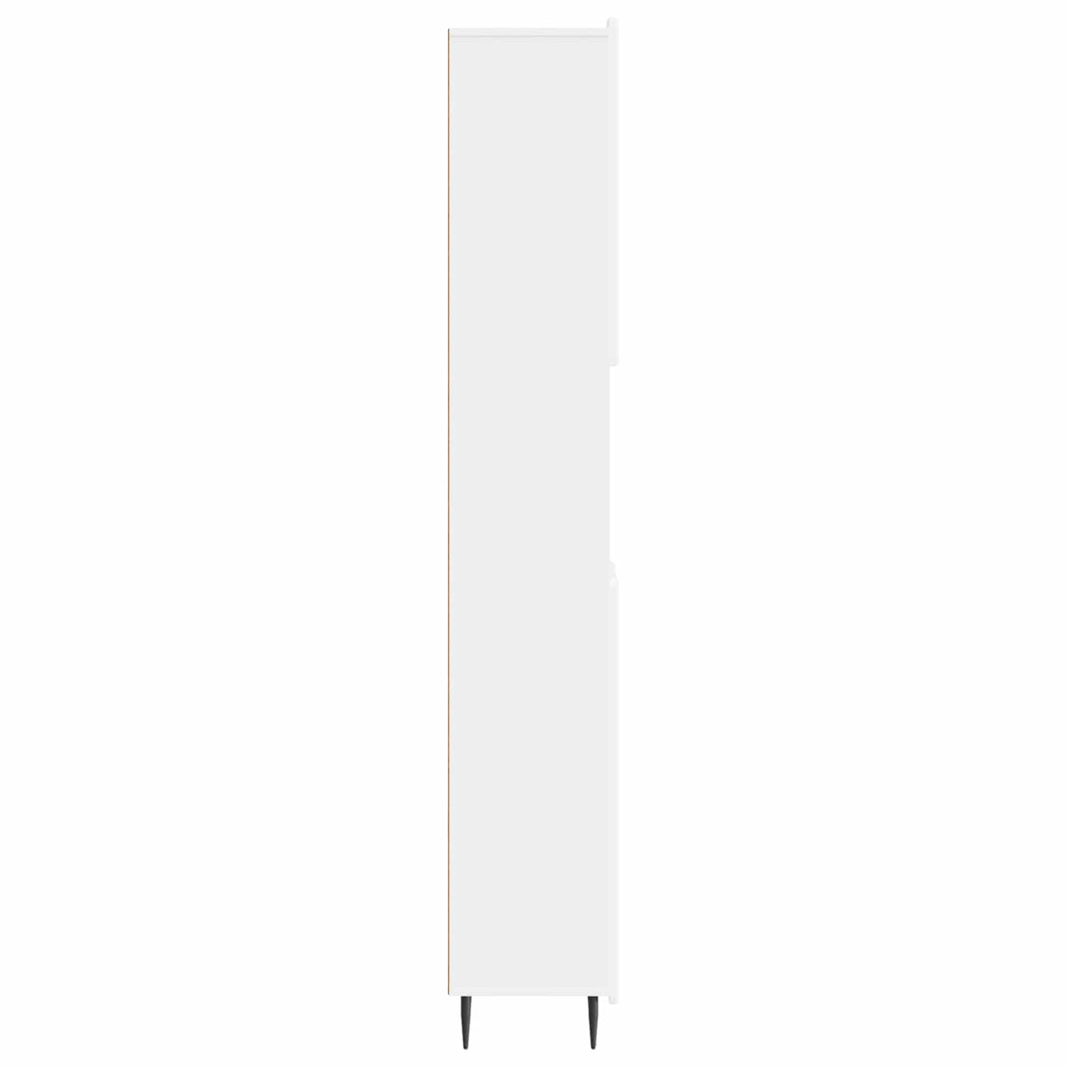 Bathroom Cabinet with Open Shelf ZWOLLE White