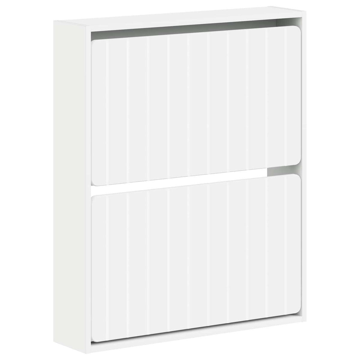 Wall-Mounted Shoe Cabinet ZWOLLE 71 x 17 x 86 cm White