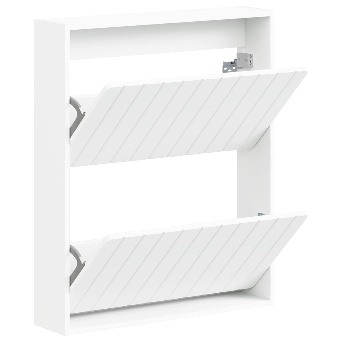 Wall-Mounted Shoe Cabinet ZWOLLE 71 x 17 x 86 cm White