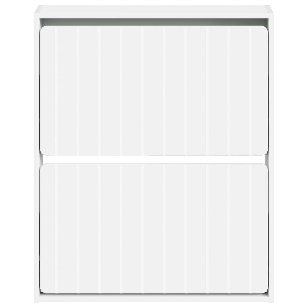 Wall-Mounted Shoe Cabinet ZWOLLE 71 x 17 x 86 cm White