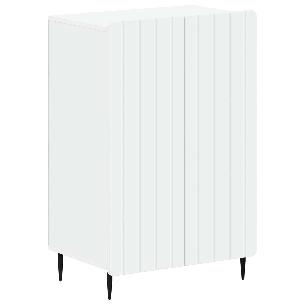 Shoe Cabinet ZWOLLE 59.5 x 39.5 x 91.5 cm Engineered Wood White