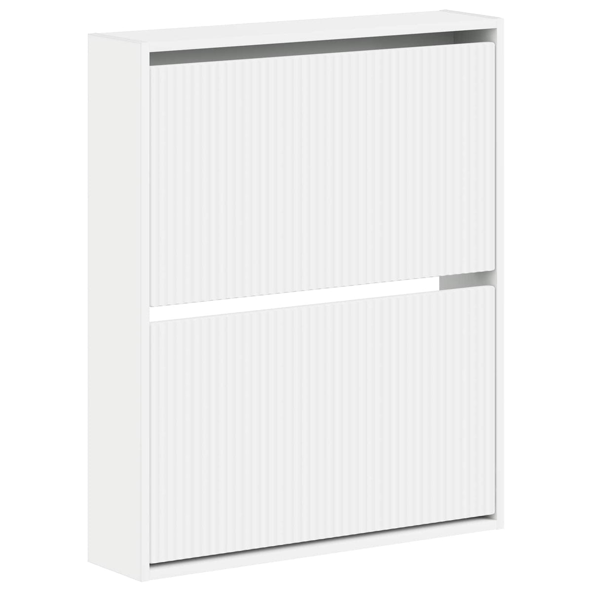 Wall-Mounted Shoe Cabinet ARNHEM 71 x 17 x 86 cm White