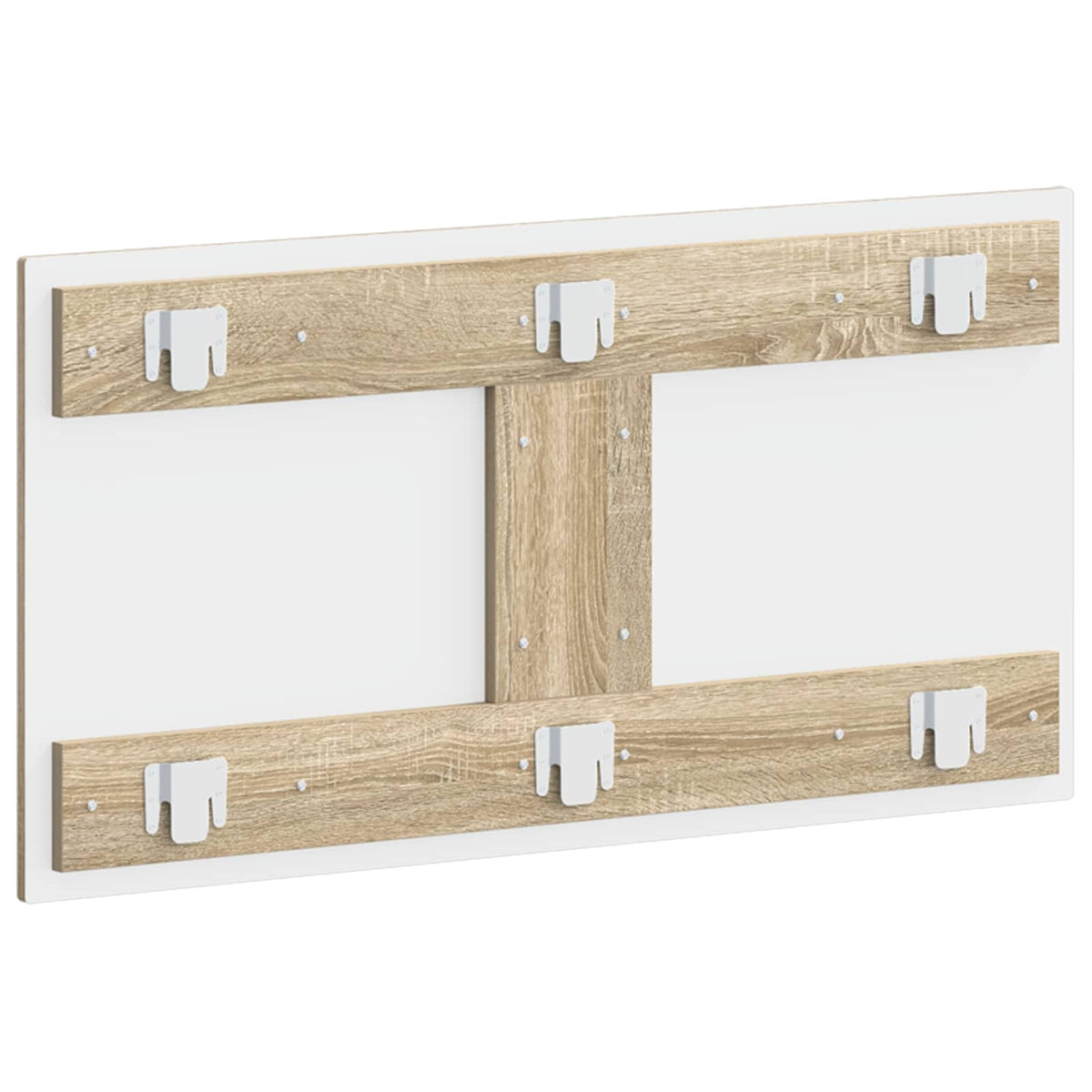 Wall-Mounted Headboard ARNHEM Sonoma Oak Engineered Wood
