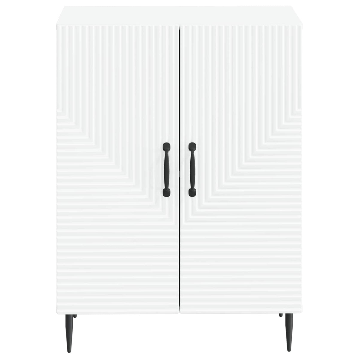 Bathroom Storage Cabinet HAARLEM White 59.5 x 31 x 80 cm