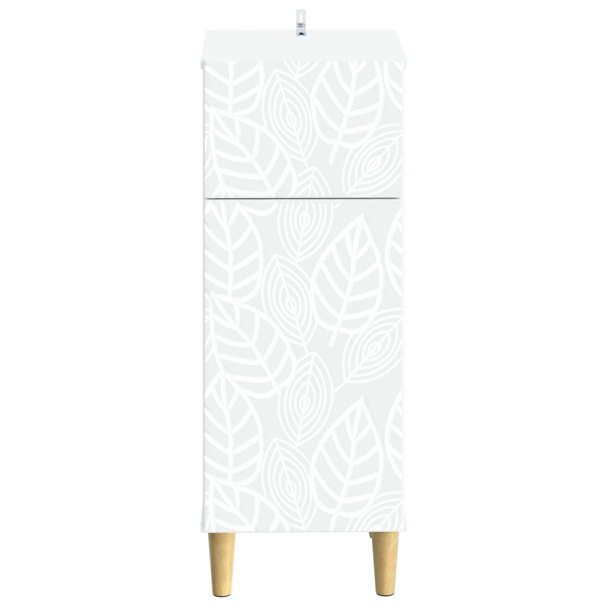 Bathroom Storage Cabinet DELFT White 30 x 31 x 80 cm