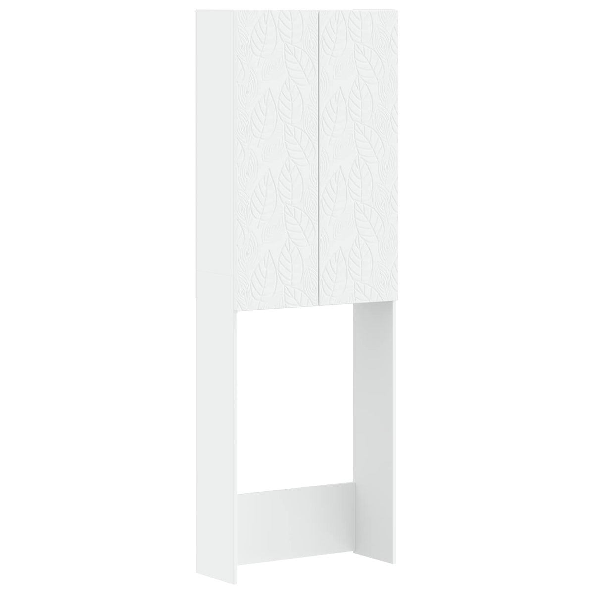 Toilet Cabinet DELFT White 66 x 25.5 x 190 cm Engineered Wood