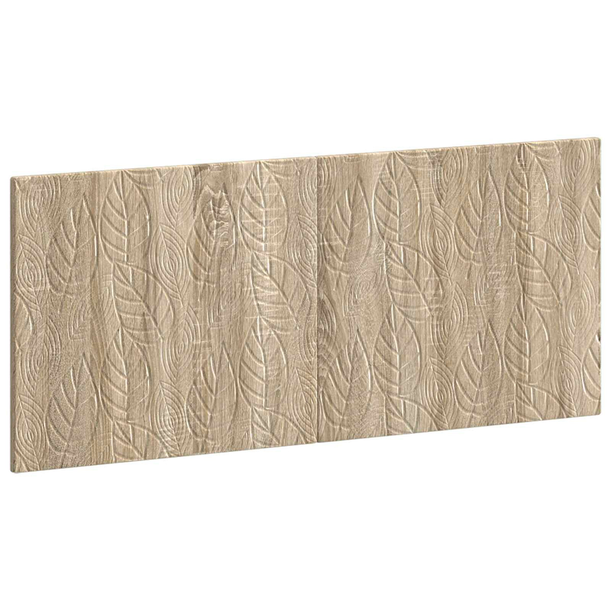 Wall-Mounted Headboard DELFT Sonoma Oak Engineered Wood