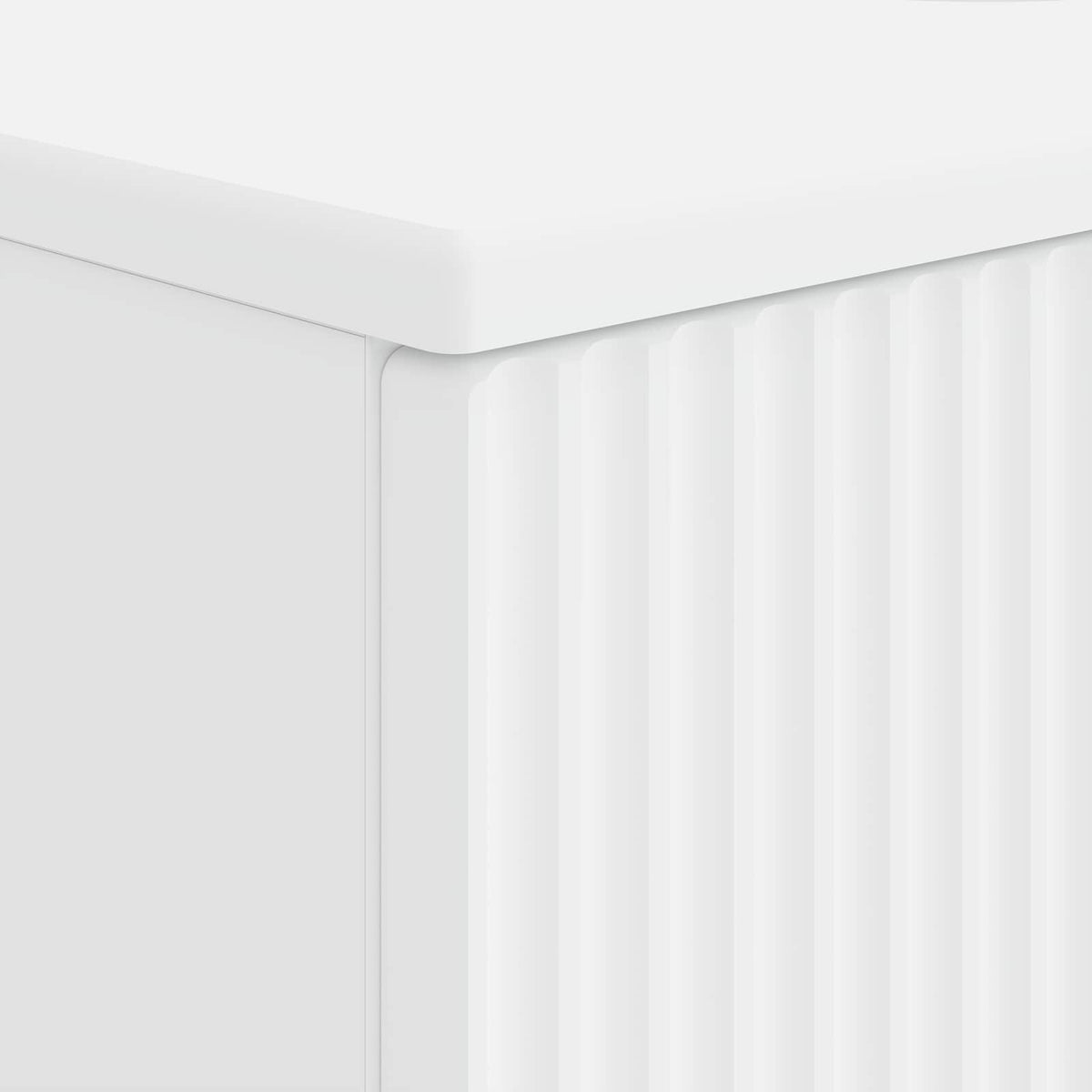 Bathroom Sink Cabinet HOORN White 82 x 41 x 56 cm