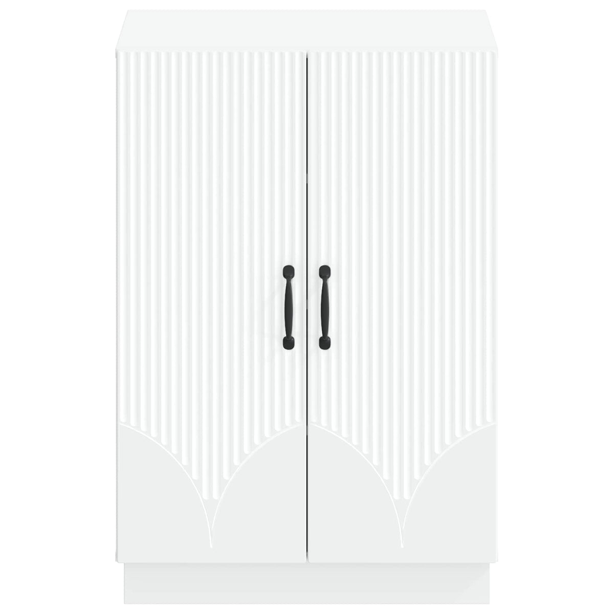 Shoe Cabinet HOORN 59.5 x 39.5 x 87 cm Engineered Wood White