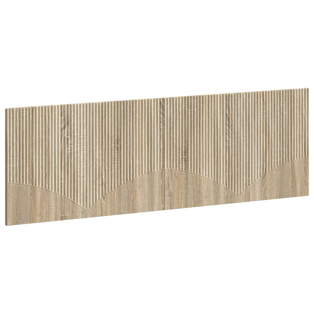 Wall-Mounted Headboard HOORN Sonoma Oak Engineered Wood