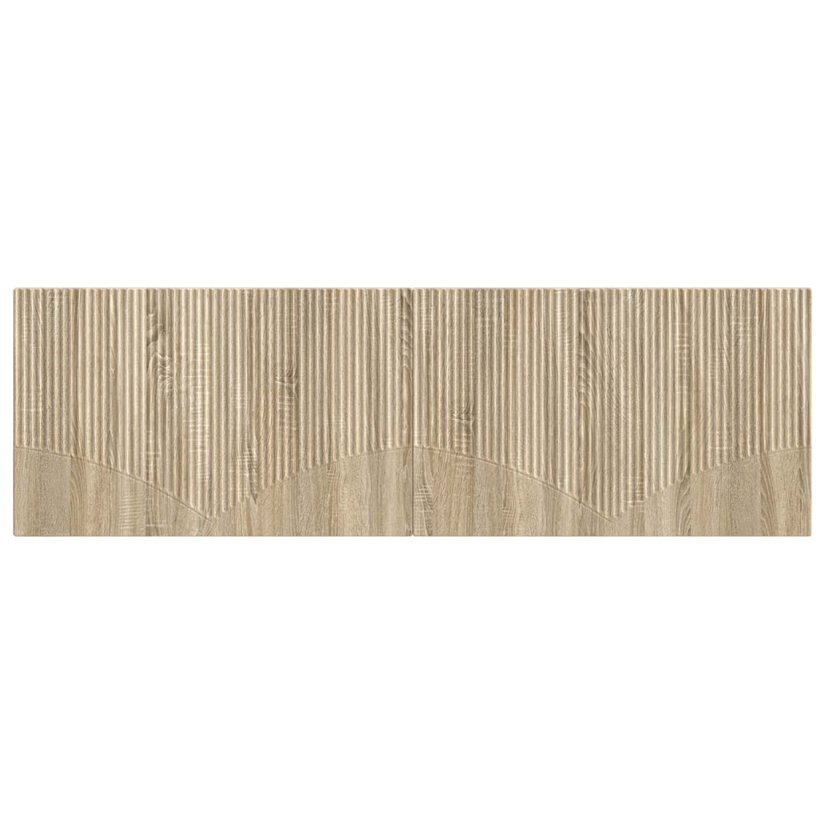 Wall-Mounted Headboard HOORN Sonoma Oak Engineered Wood