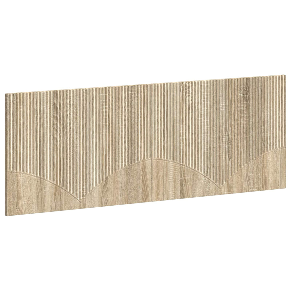 Wall-Mounted Headboard HOORN Sonoma Oak Engineered Wood