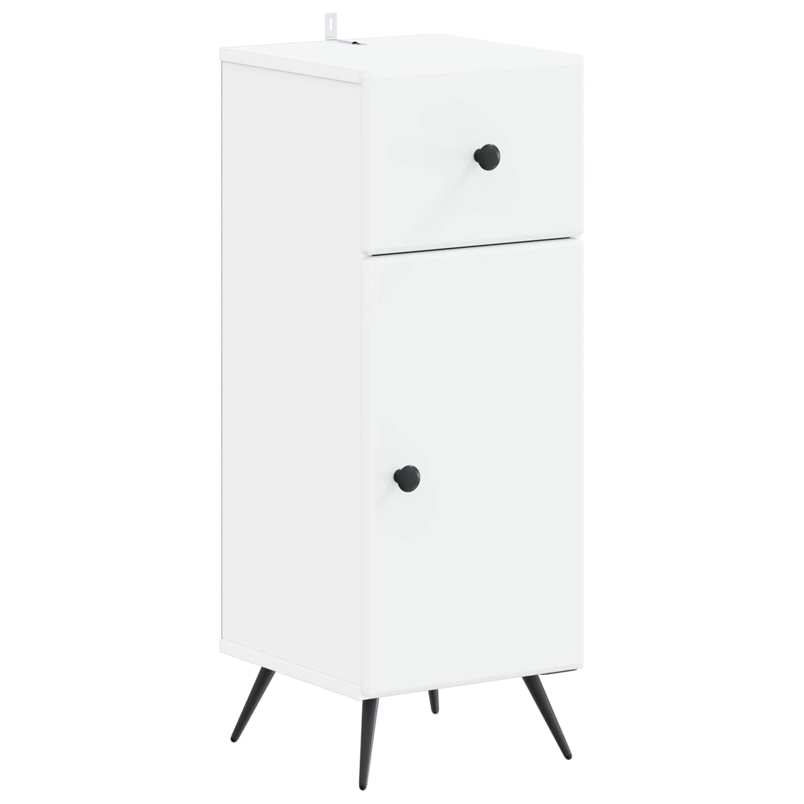 Bathroom Storage Cabinet BREDA White 30 x 31 x 80 cm