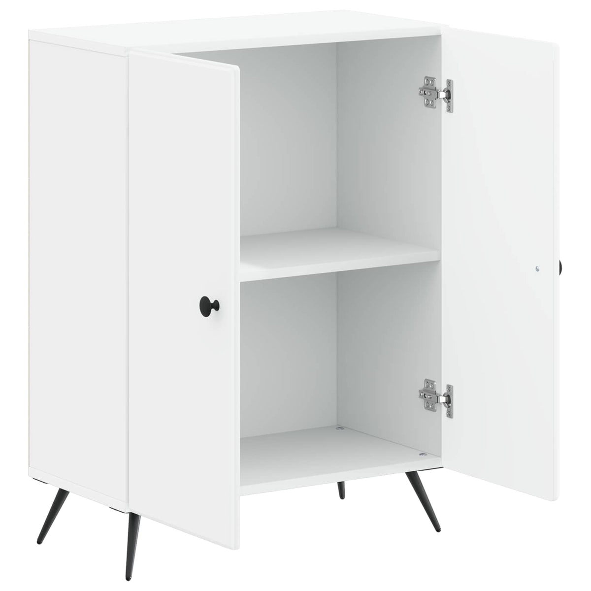 Bathroom Storage Cabinet BREDA White 59.5 x 31 x 80 cm