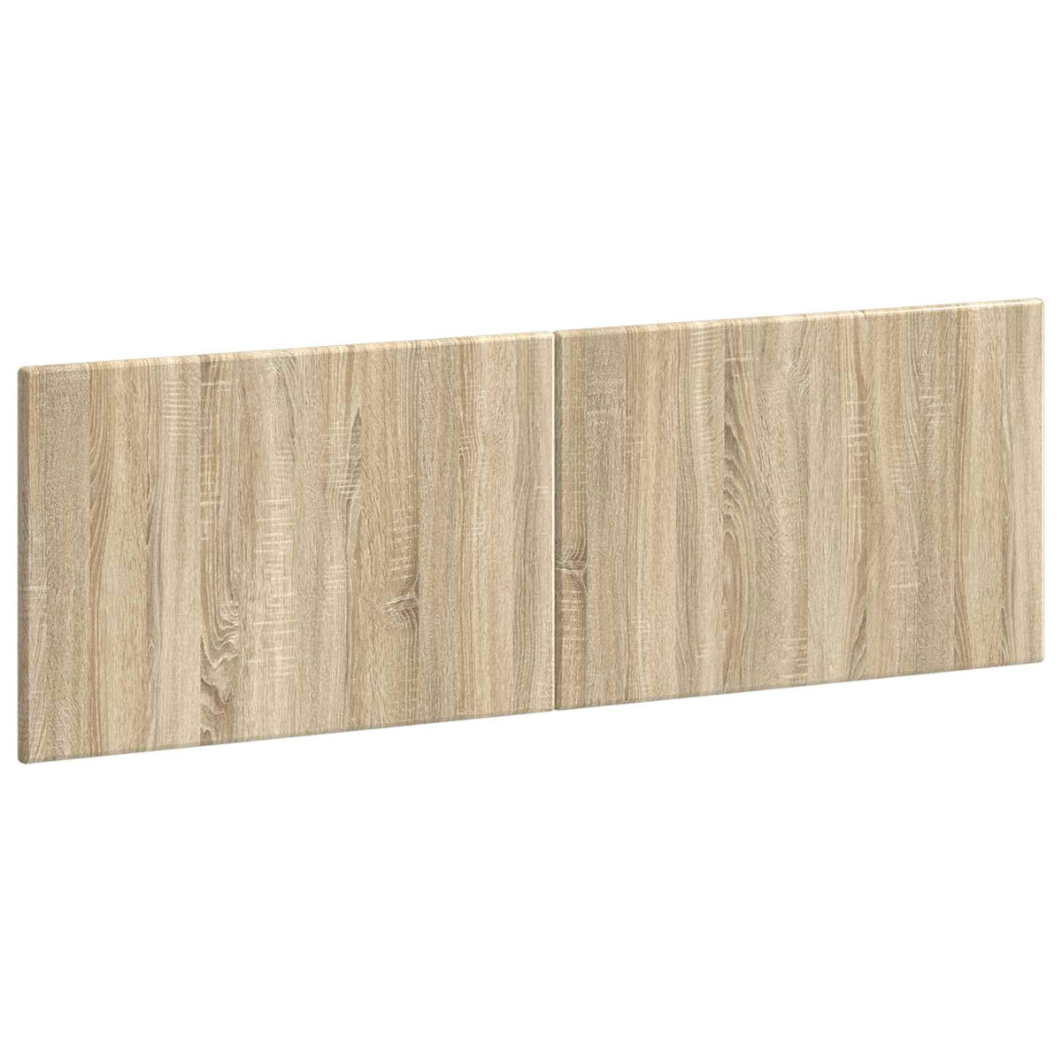 Wall-Mounted Headboard BREDA Sonoma Oak Engineered Wood