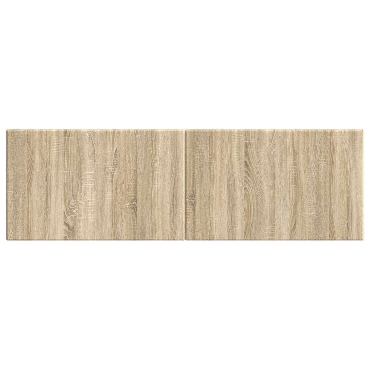 Wall-Mounted Headboard BREDA Sonoma Oak Engineered Wood