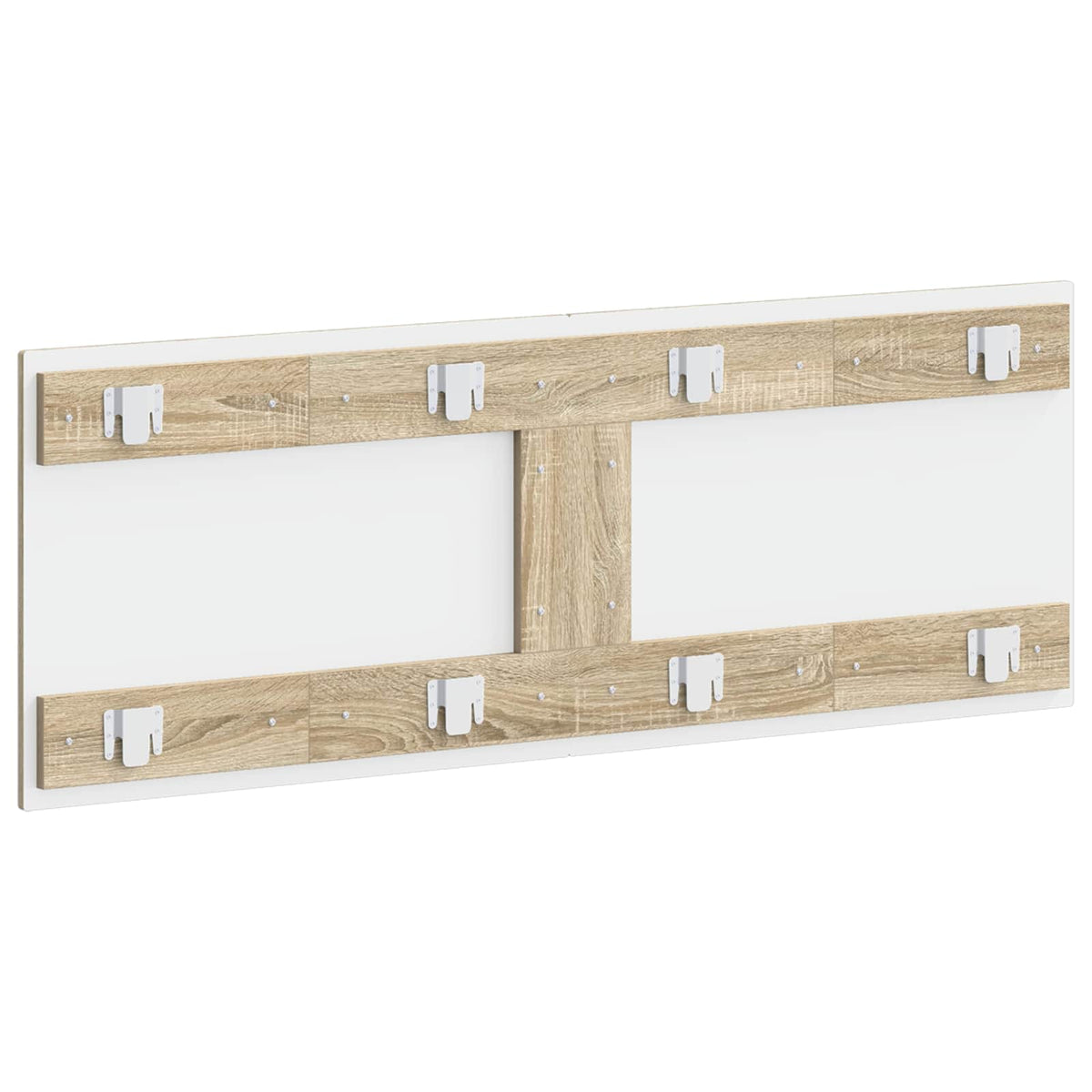 Wall-Mounted Headboard BREDA Sonoma Oak Engineered Wood