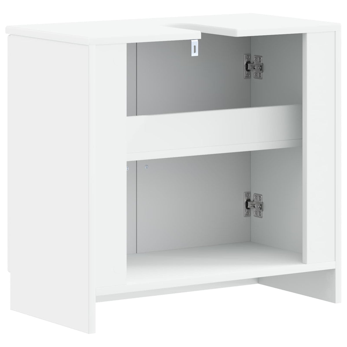 Bathroom Sink Cabinet UTRECHT White 59.5 x 31.5 x 59 cm
