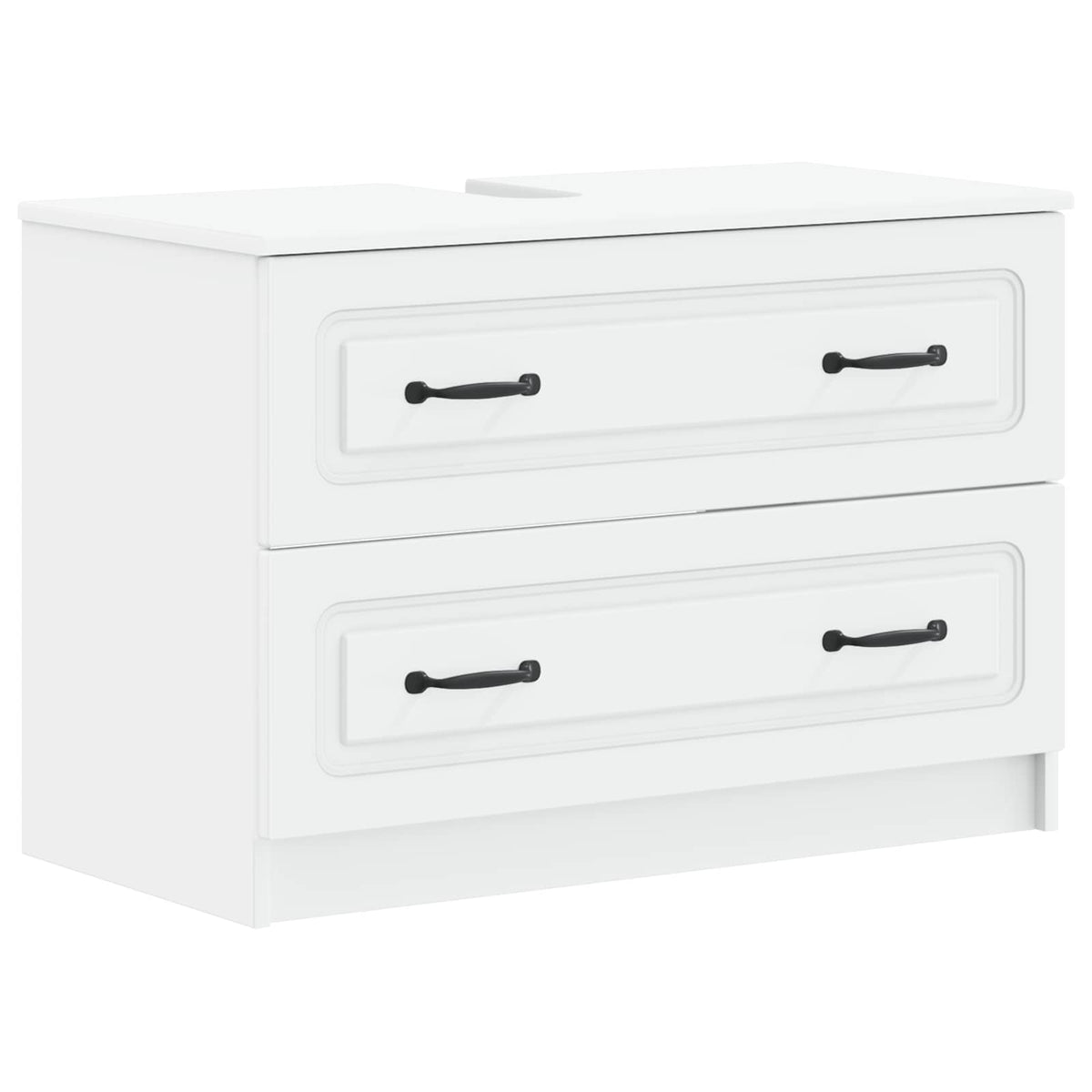 Bathroom Sink Cabinet UTRECHT White 82 x 41 x 56 cm