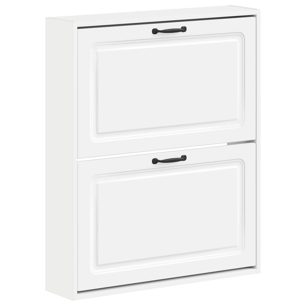 Wall-Mounted Shoe Cabinet UTRECHT 71 x 17 x 86 cm White
