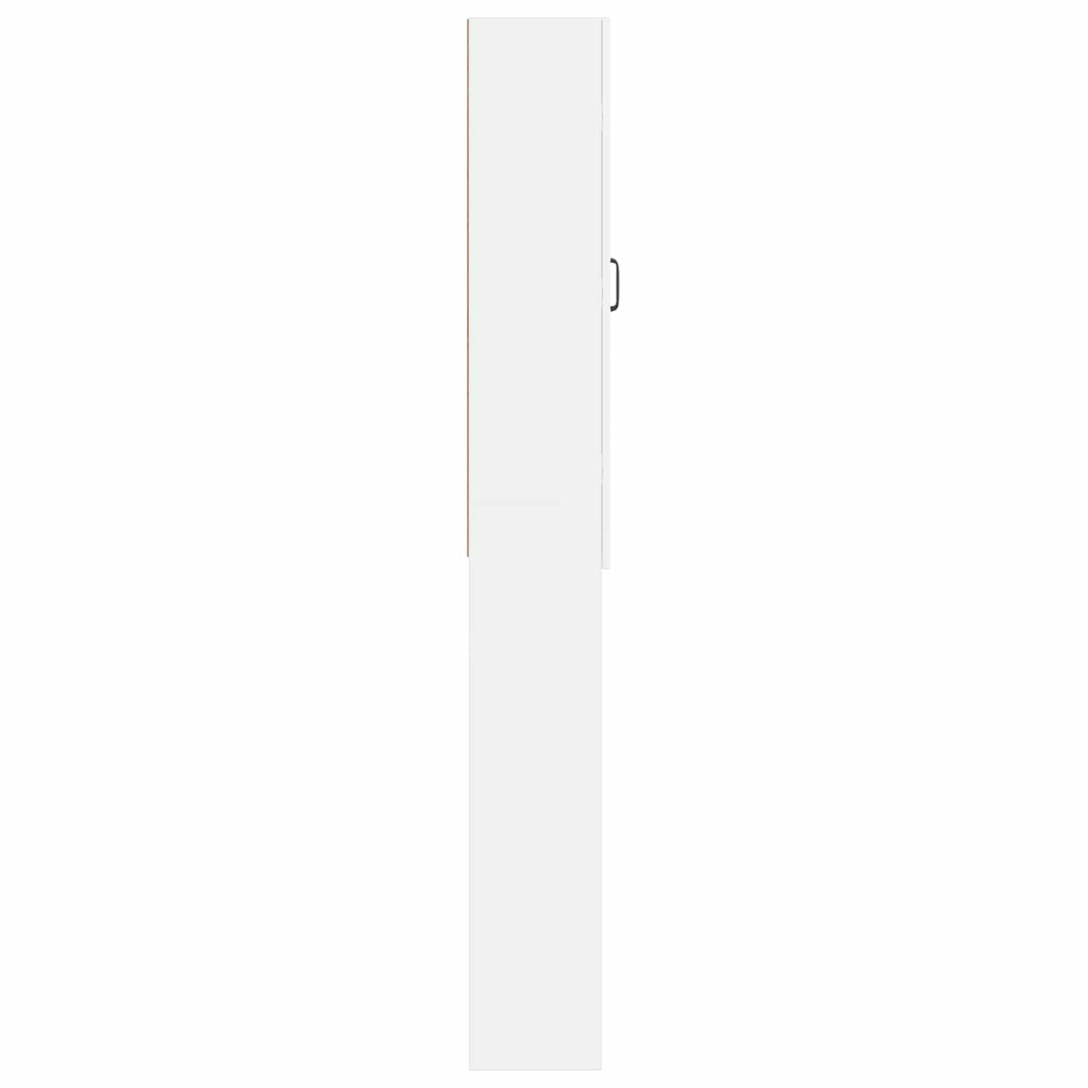 Toilet Cabinet UTRECHT White 66 x 25.5 x 190 cm Engineered Wood
