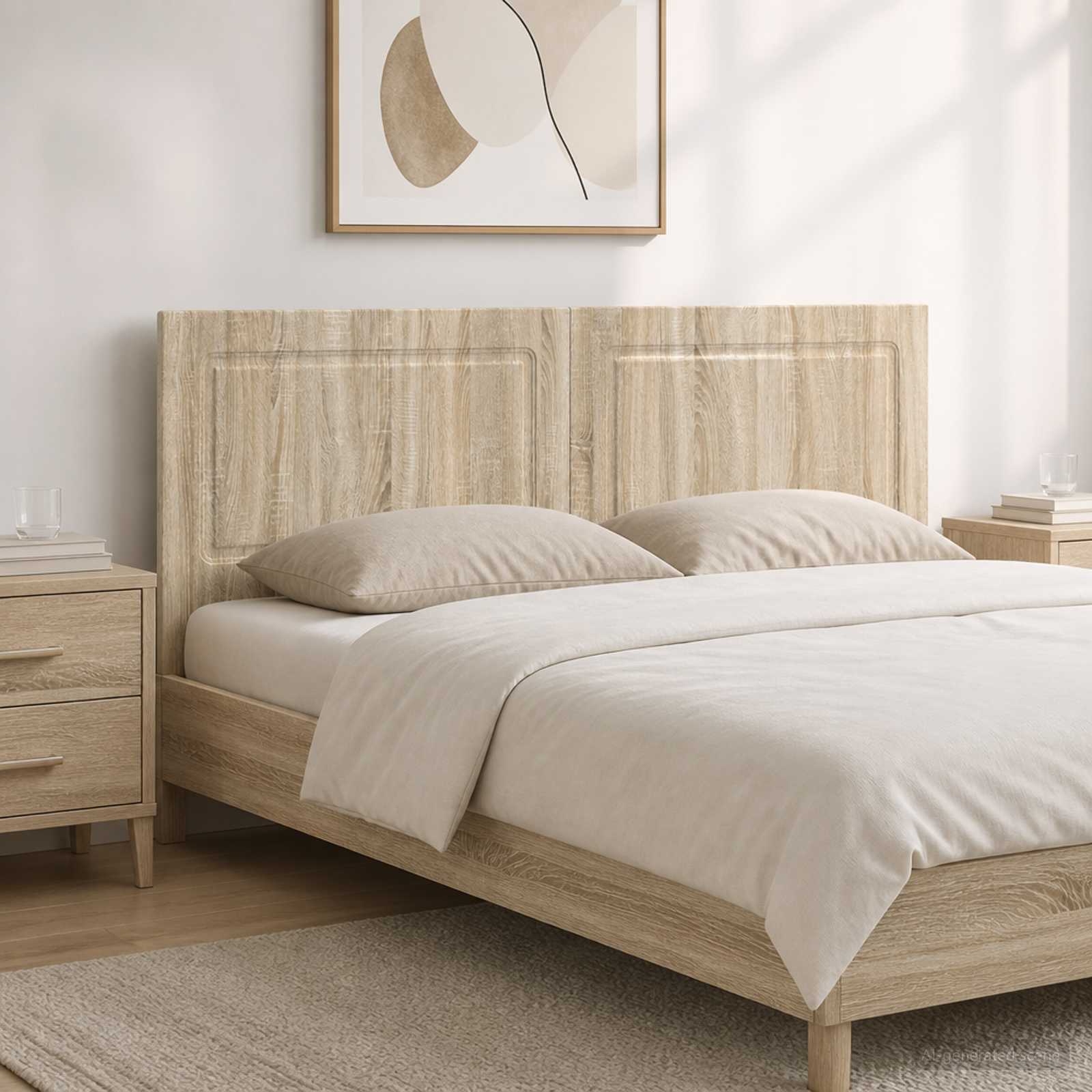 Wall-Mounted Headboard UTRECHT Sonoma Oak Engineered Wood