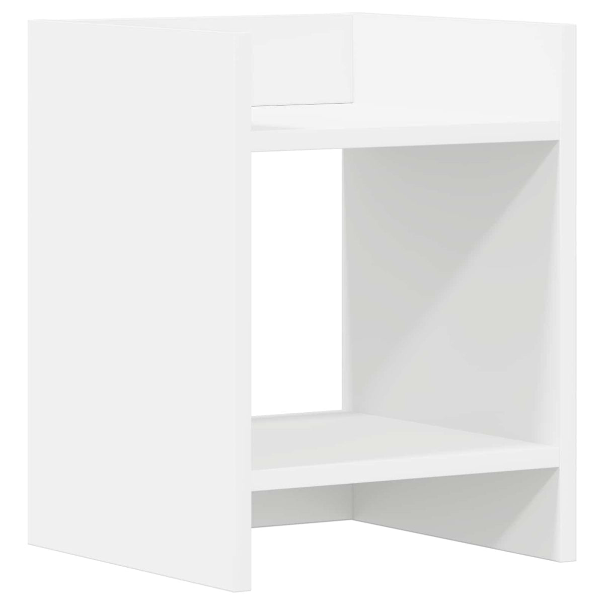 Plant Stand 2 pcs White 30 x 30 x 40 cm Engineered Wood
