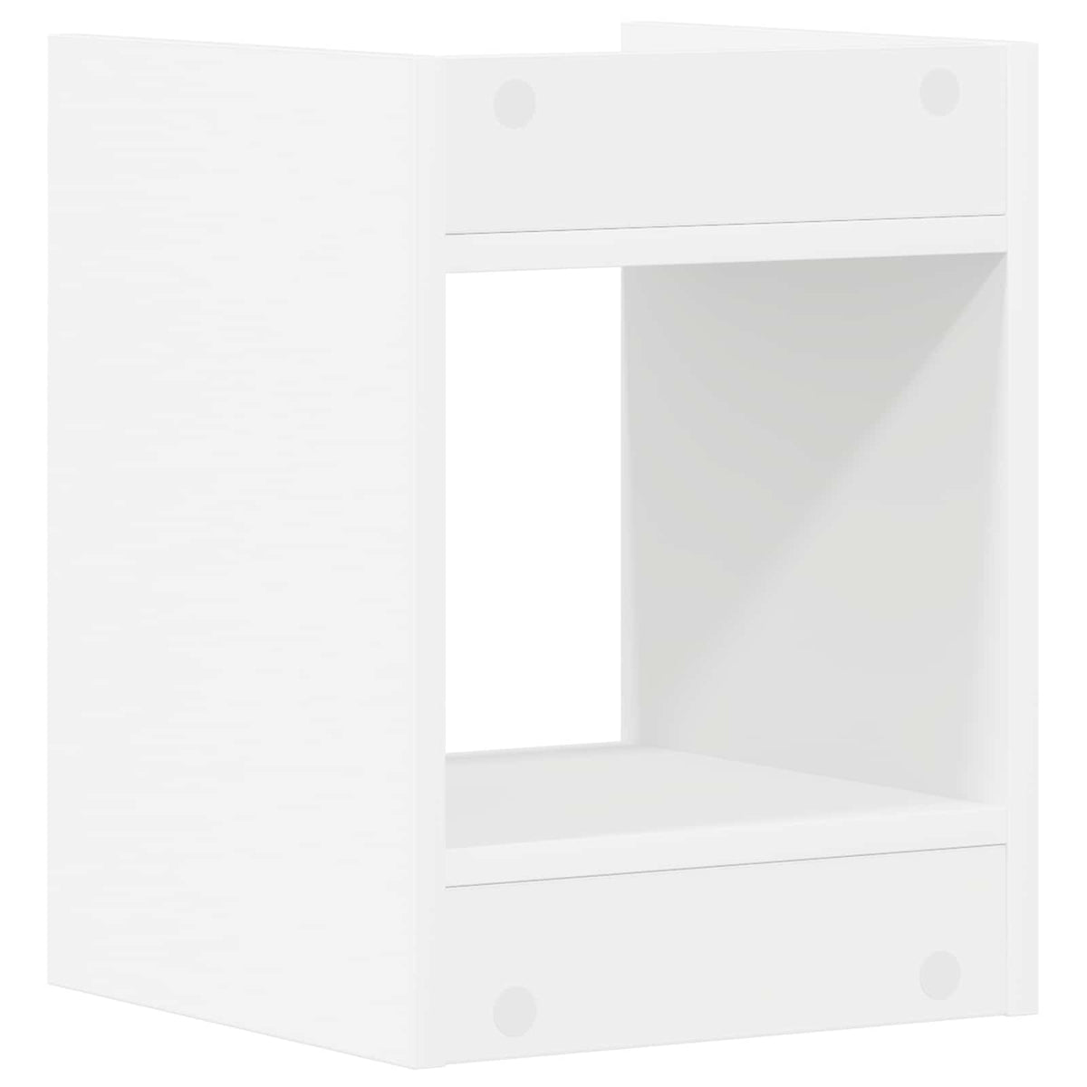 Plant Stand 2 pcs White 30 x 30 x 40 cm Engineered Wood