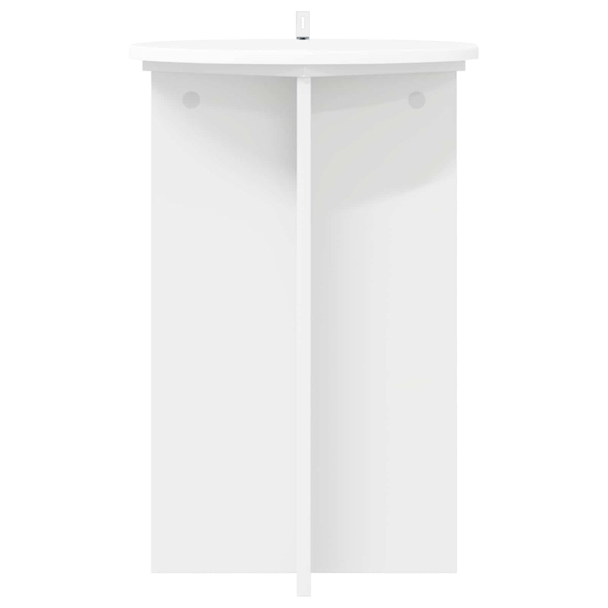 Plant Stand 2 pcs White Ø40 x 60 cm Engineered Wood