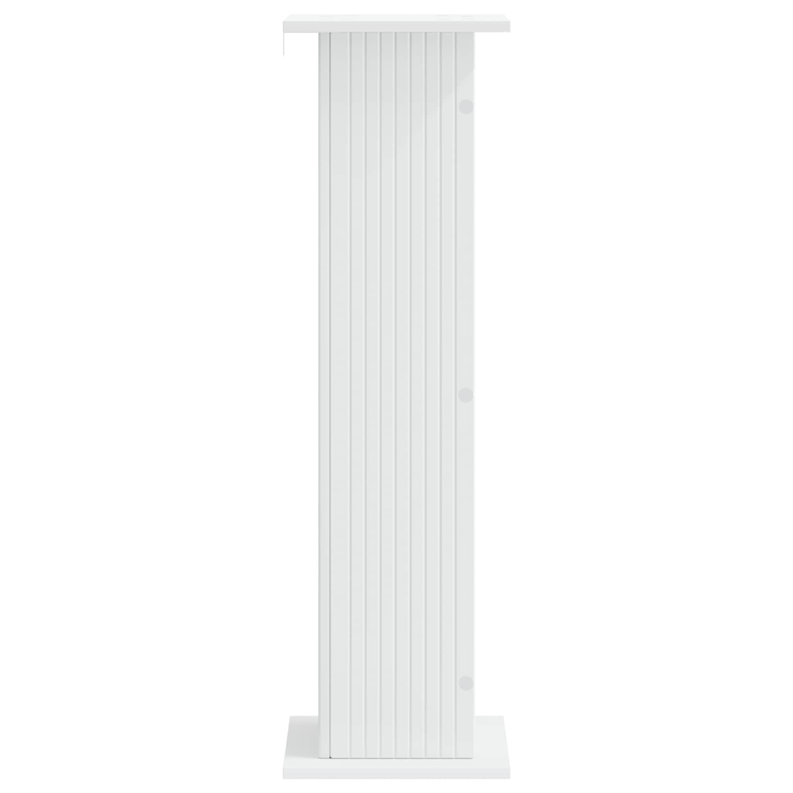 Plant Stand 2 pcs White 30.5 x 30 x 100.5 cm Engineered Wood
