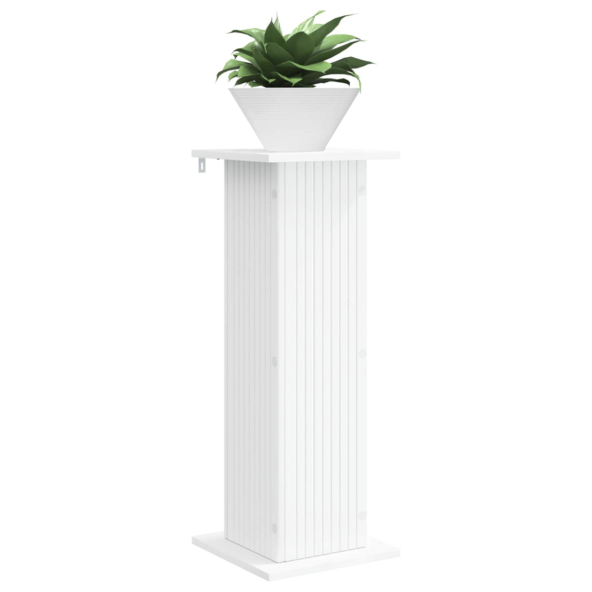 Plant Stand 2 pcs White 30.5 x 30 x 80.5 cm Engineered Wood