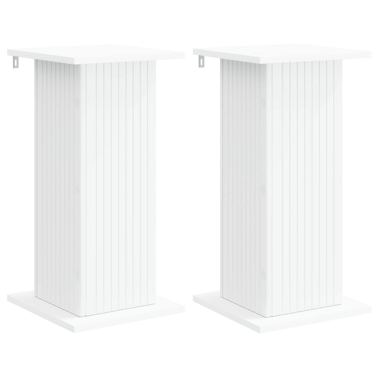 Plant Stand 2 pcs White 30.5 x 30 x 60.5 cm Engineered Wood