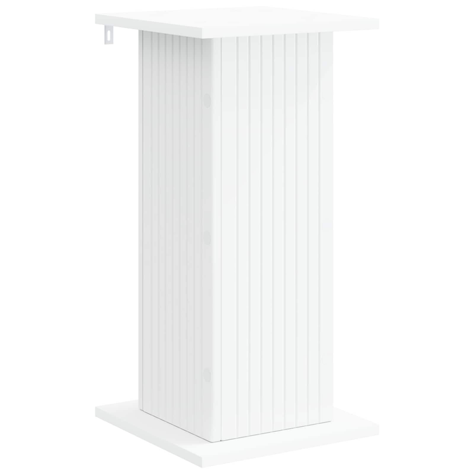 Plant Stand 2 pcs White 30.5 x 30 x 60.5 cm Engineered Wood