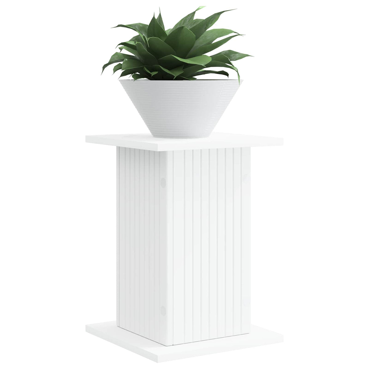 Plant Stand 2 pcs White 30.5 x 30 x 43 cm Engineered Wood