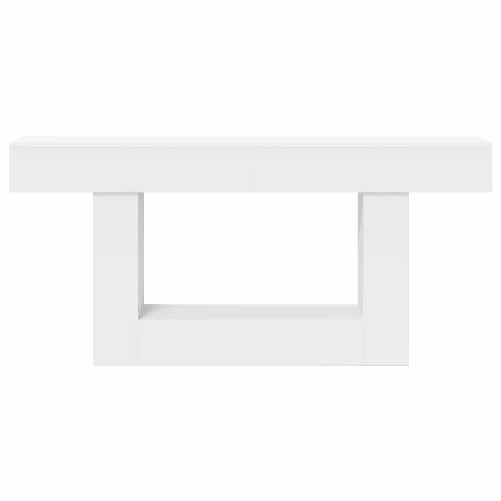 White 160 x 30 x 74 cm