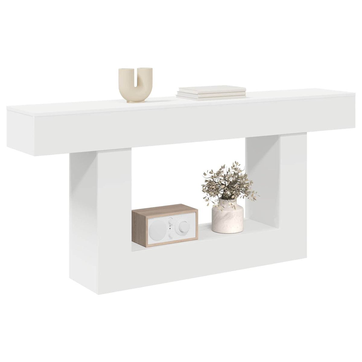 White 160 x 30 x 74 cm