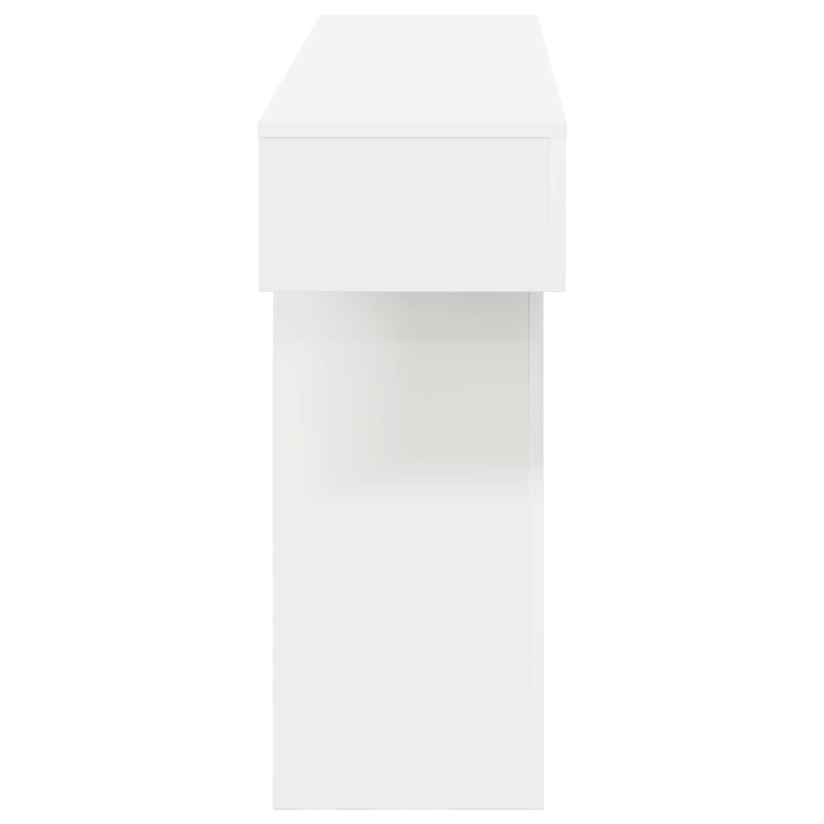 White 160 x 30 x 74 cm